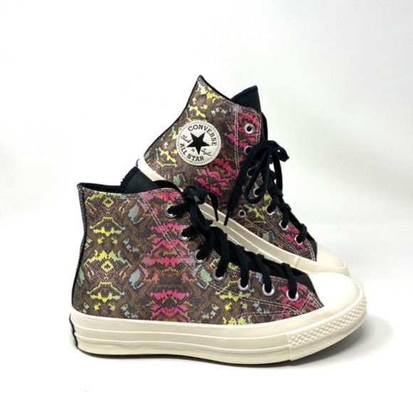 💖MEGA SALE💖Converse Chuck 70 Women's Digital Daze Snakes Brown Canvas 570264C - Picture 2 of 9